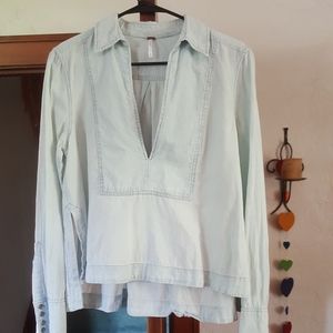 Free People Chambray Shirt